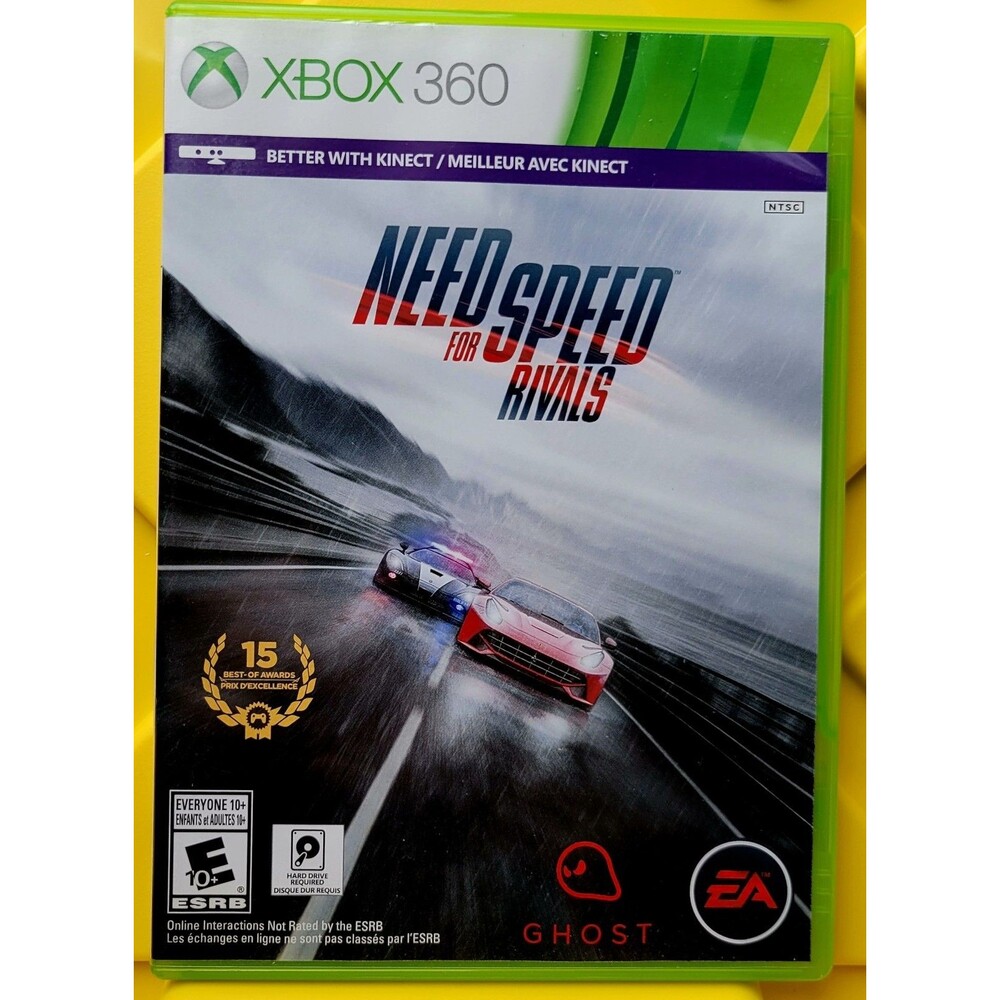 Need for Speed: Rivals (Microsoft Xbox 360) Complete/Tested/Manual/ Fast Shippin